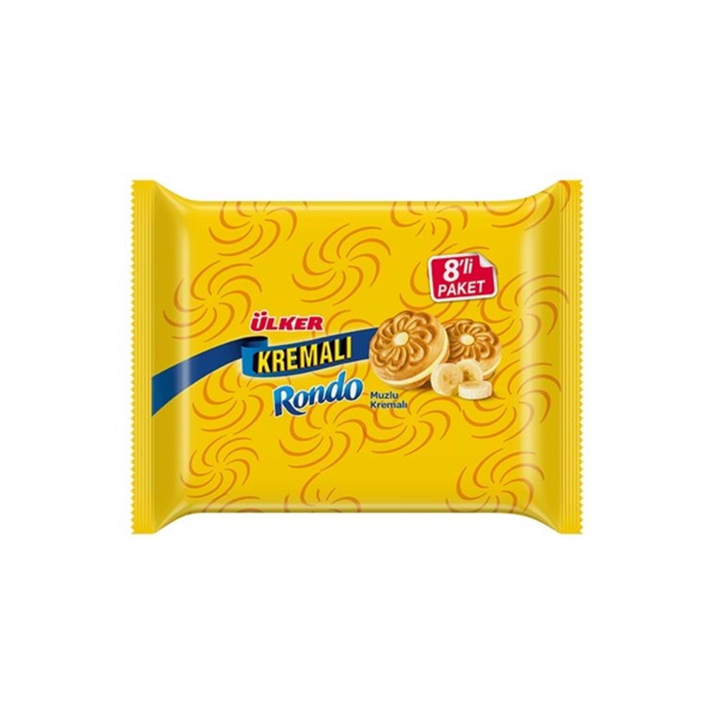 ÜLKER KREMALI MUZLU 8Lİ 488GR