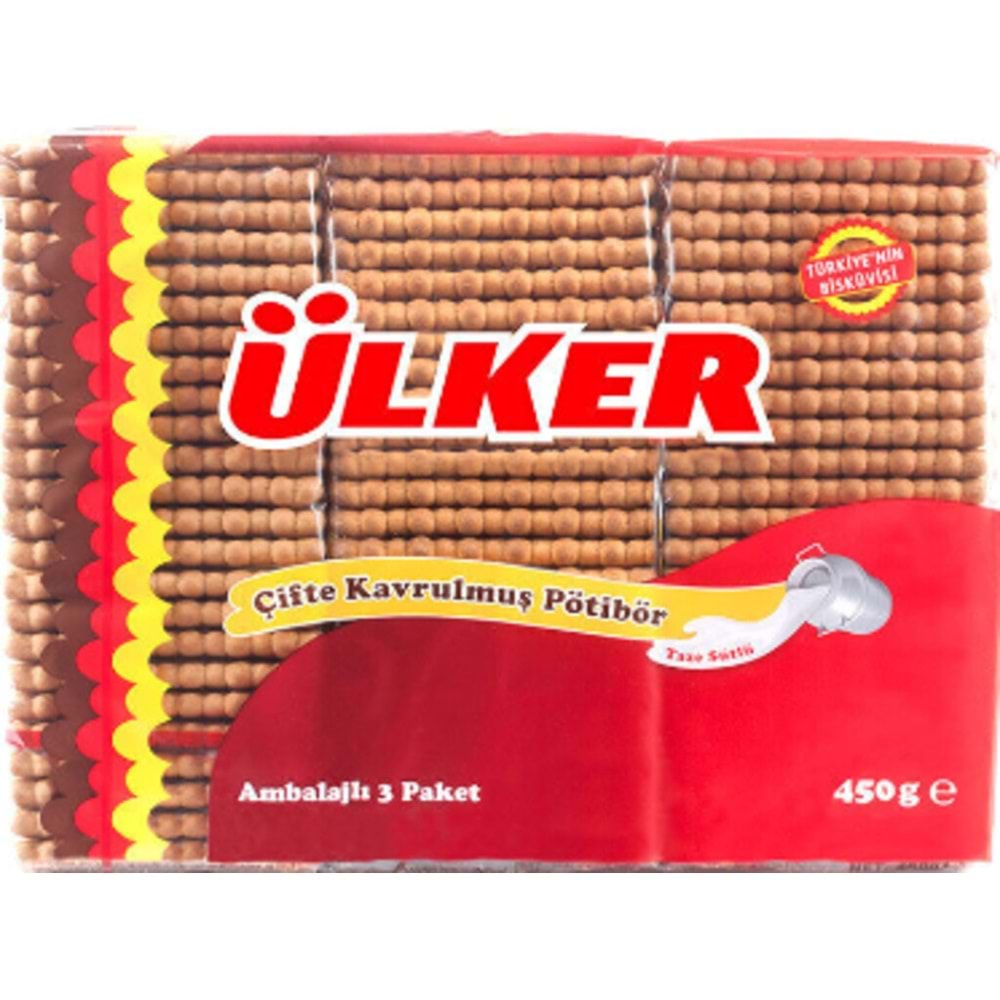 ÜLKER PÖTİBÖR ÇİFTE KAVRULMUŞ 450GR