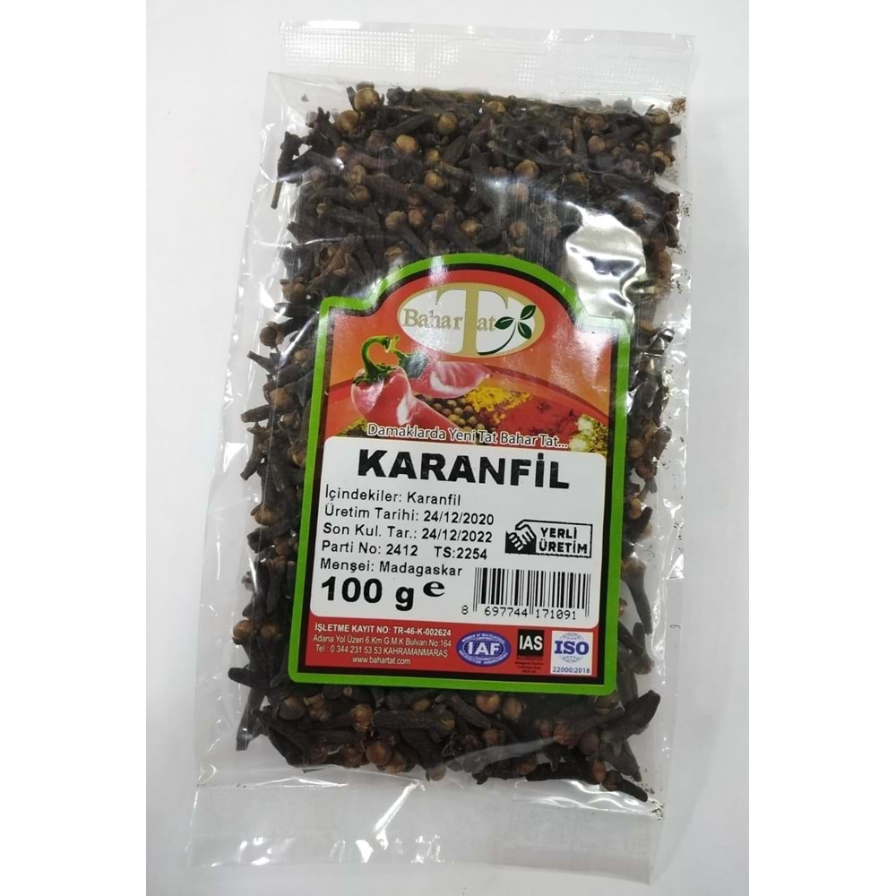 BAHARTAT KARANFİL 100GR