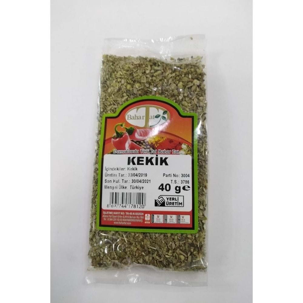 BAHARTAT KEKİK 40GR