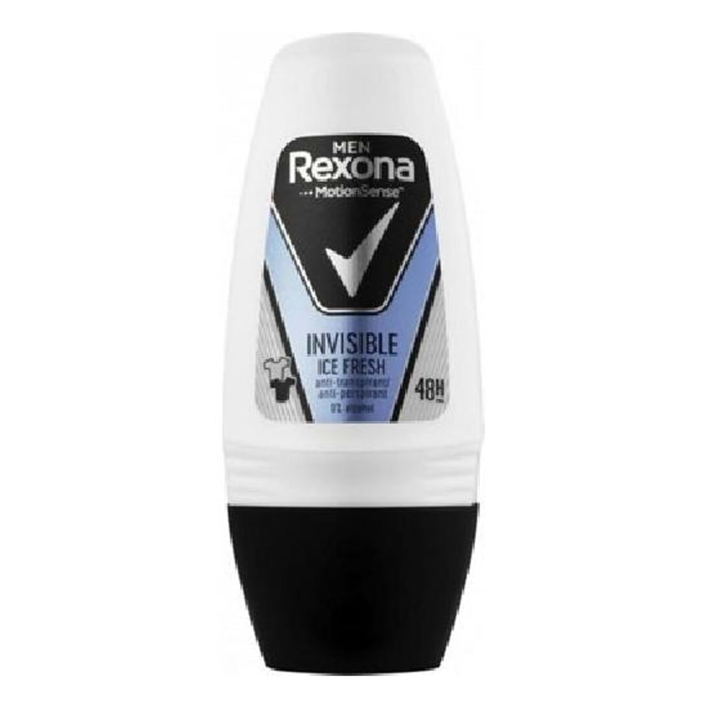 REXONA ROLLON 50ML ERKEK İNVİSİBLE ICE FRESH