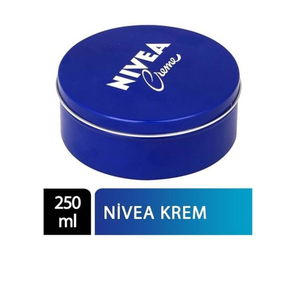 NİVEA KREM 250ML TENEKE