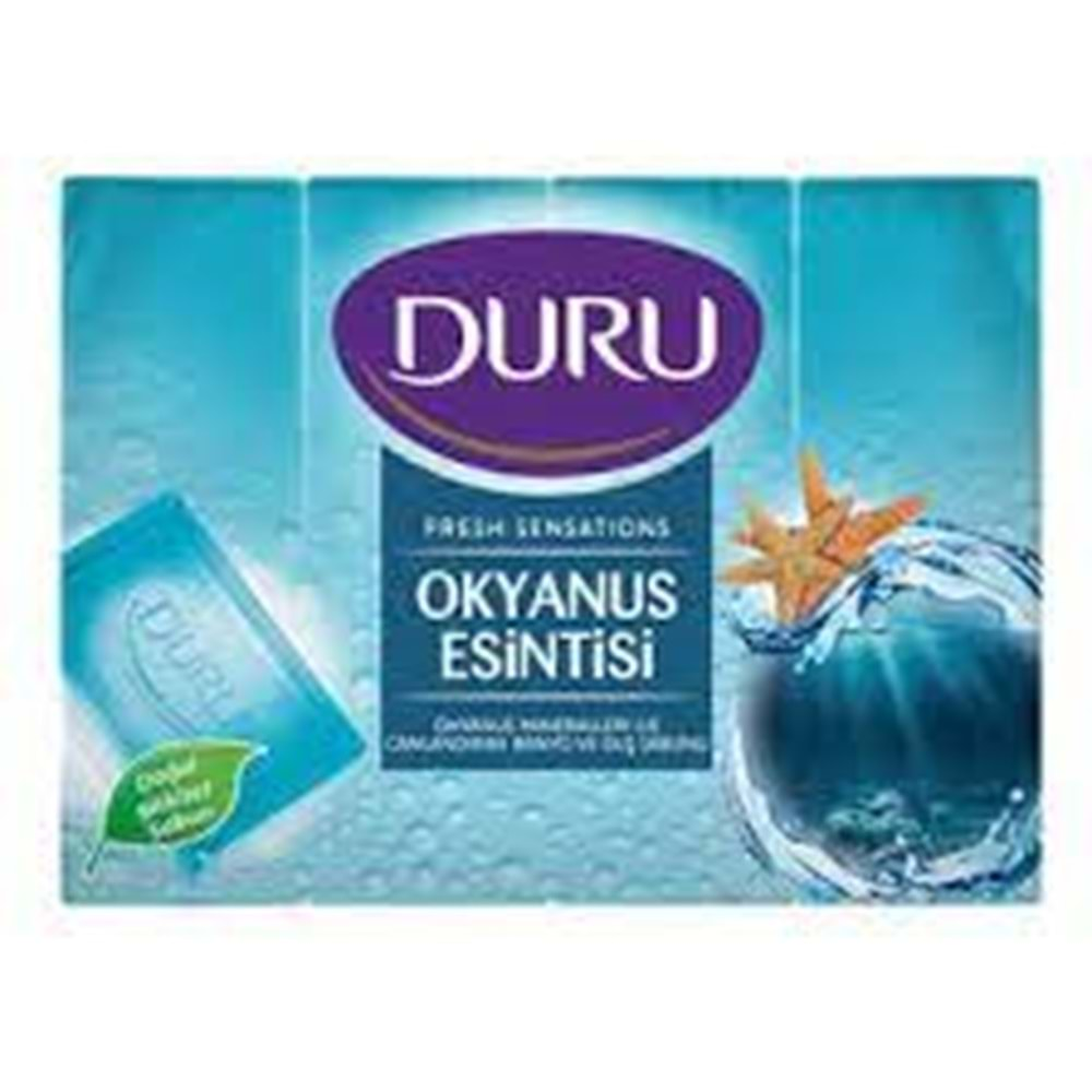 DURU DUŞ SABUNU 4LÜ 600GR OKYANUS ESİNTİSİ