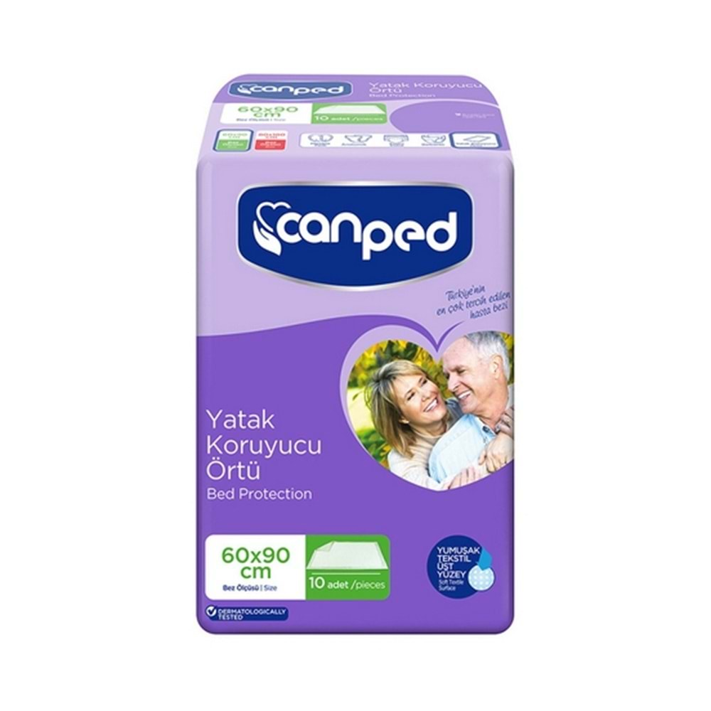 CANPED YATAK KORUYUCU 60*90 10LU