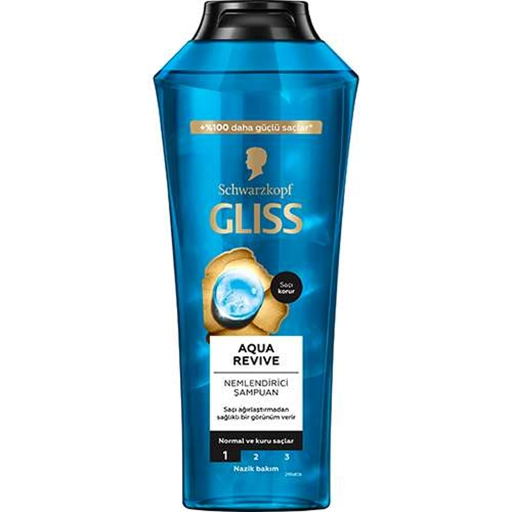 GLİSS ŞAMPUAN 500ML NEMLENDİRİCİ NAZİK BAKIM