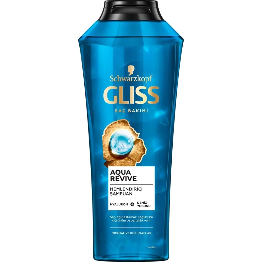 GLİSS ŞAMPUAN 500ML NEMLENDİRİCİ DENİZ YOSUNU