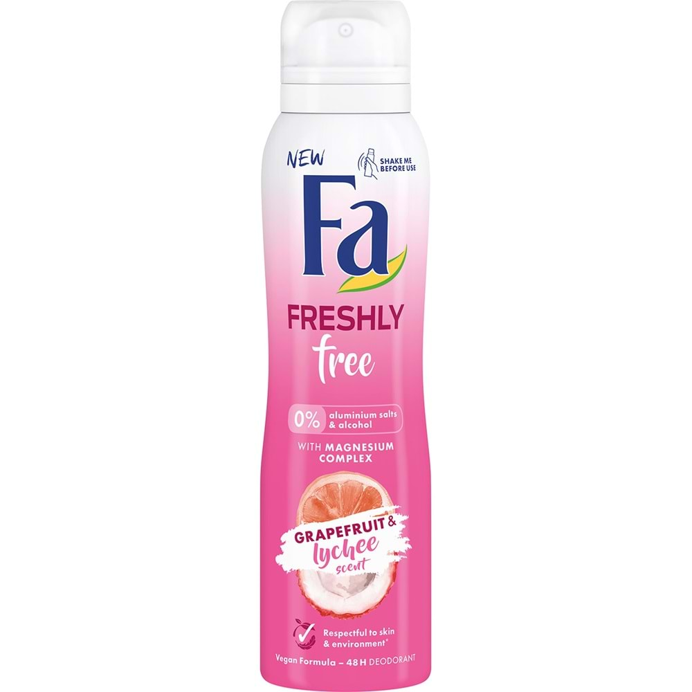 FA DEODORANT 150ML BAYAN GREYFURT