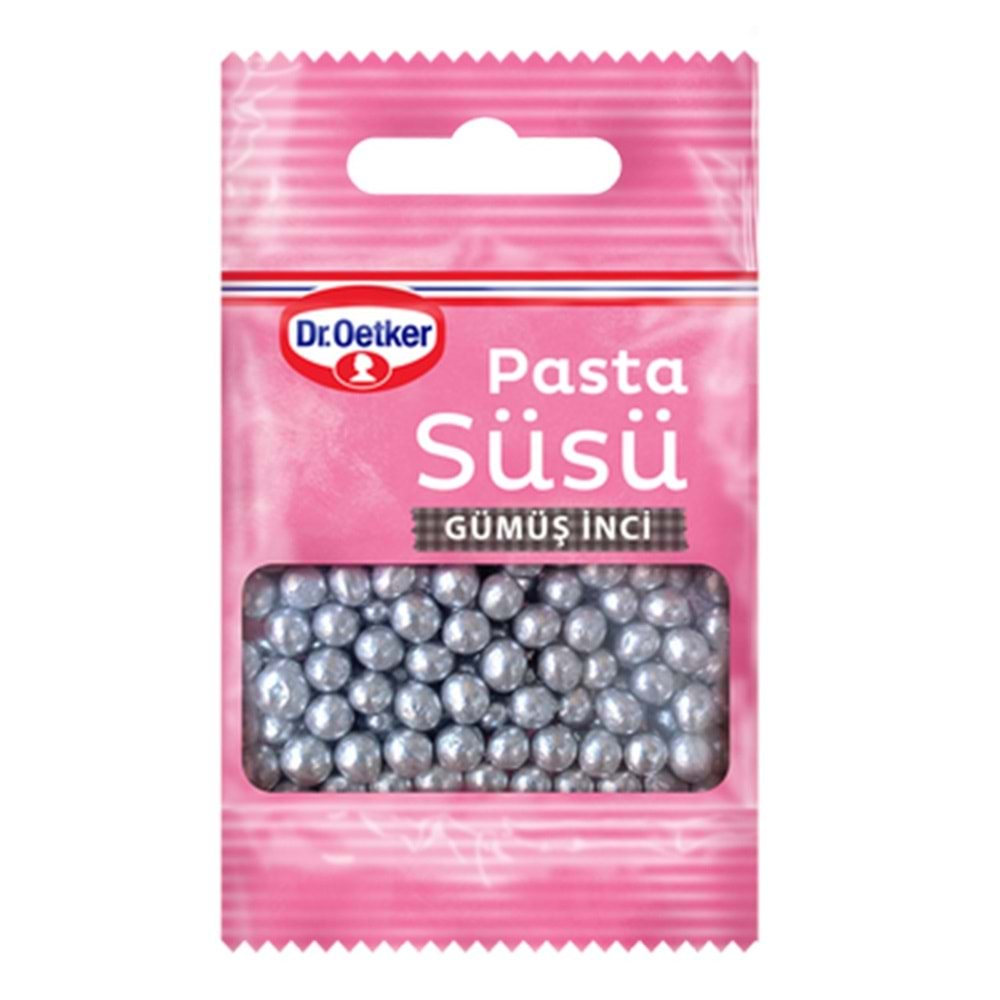 DR OETKER DEKOR GÜMÜŞ İNCİLER 10GR