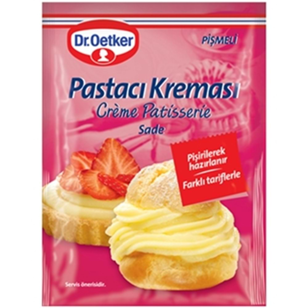 DR OETKER PASTACI KREMASI PİŞMELİ SADE 156GR