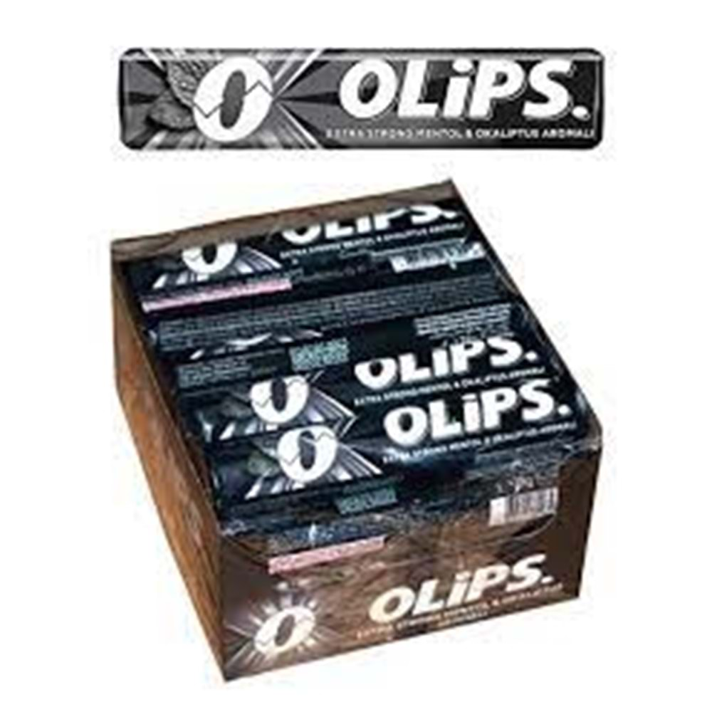 OLİPS 28GR ŞEKER KESKİN MENTOL