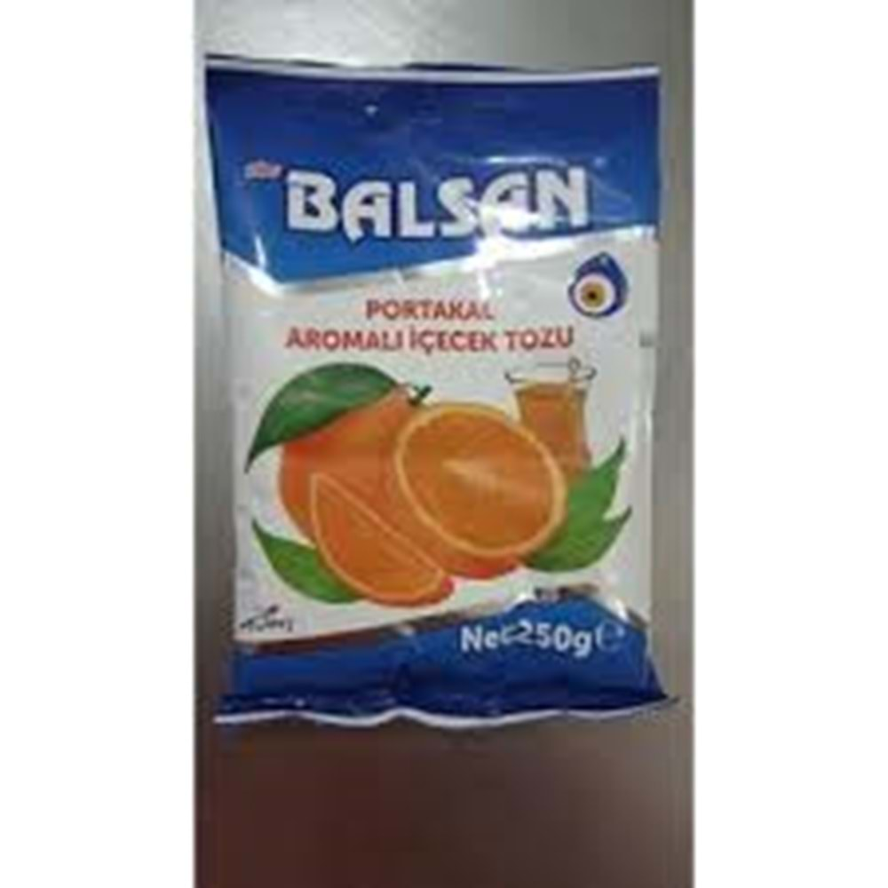 BALSAN TOZ İÇECEK PORTAKAL 250GR