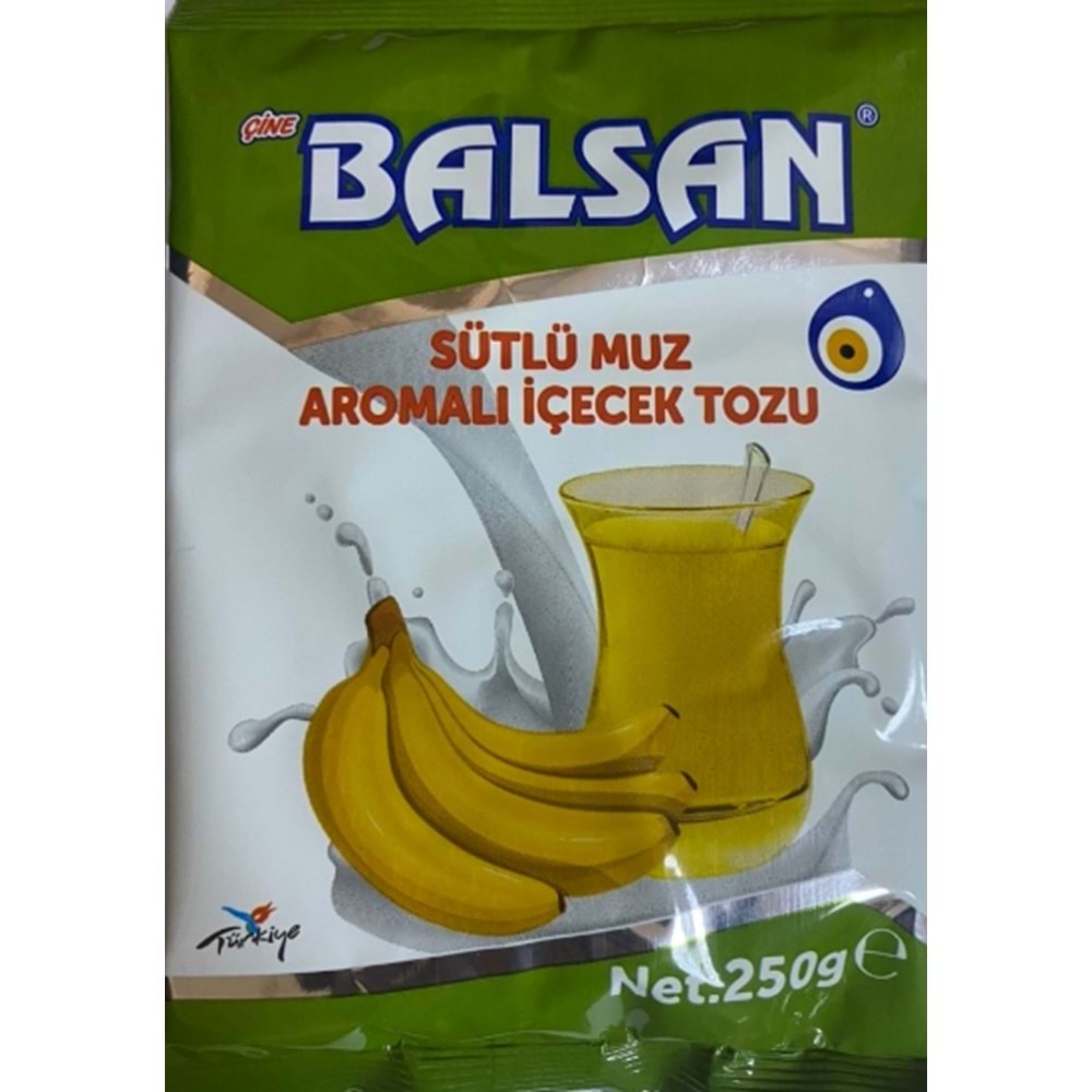 BALSAN TOZ İÇECEK MUZ 250GR