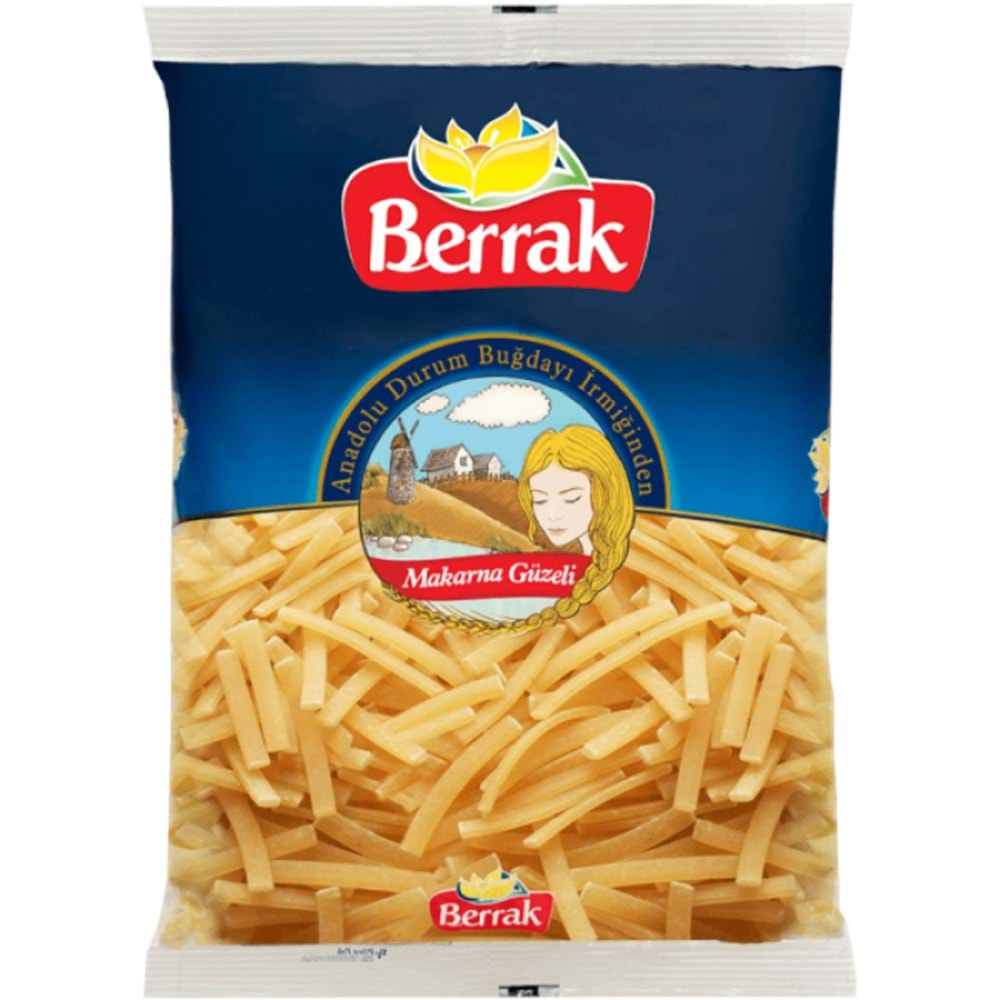 BERRAK MAKARNA 500GR ERİŞTE