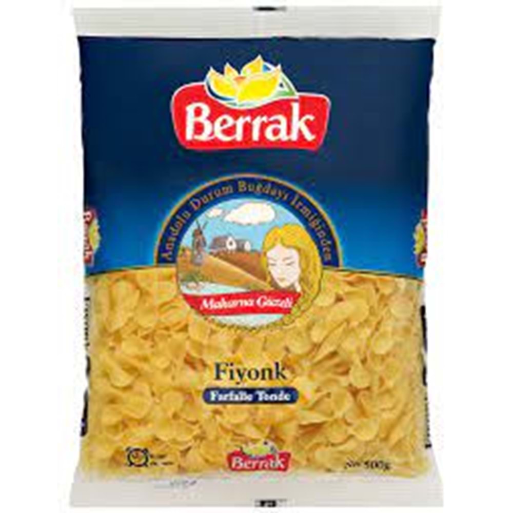 BERRAK MAKARNA 500GR FİYONK