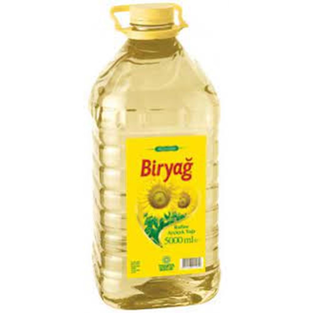 BİRYAĞ 5LT AYÇİÇEK YAĞ PET