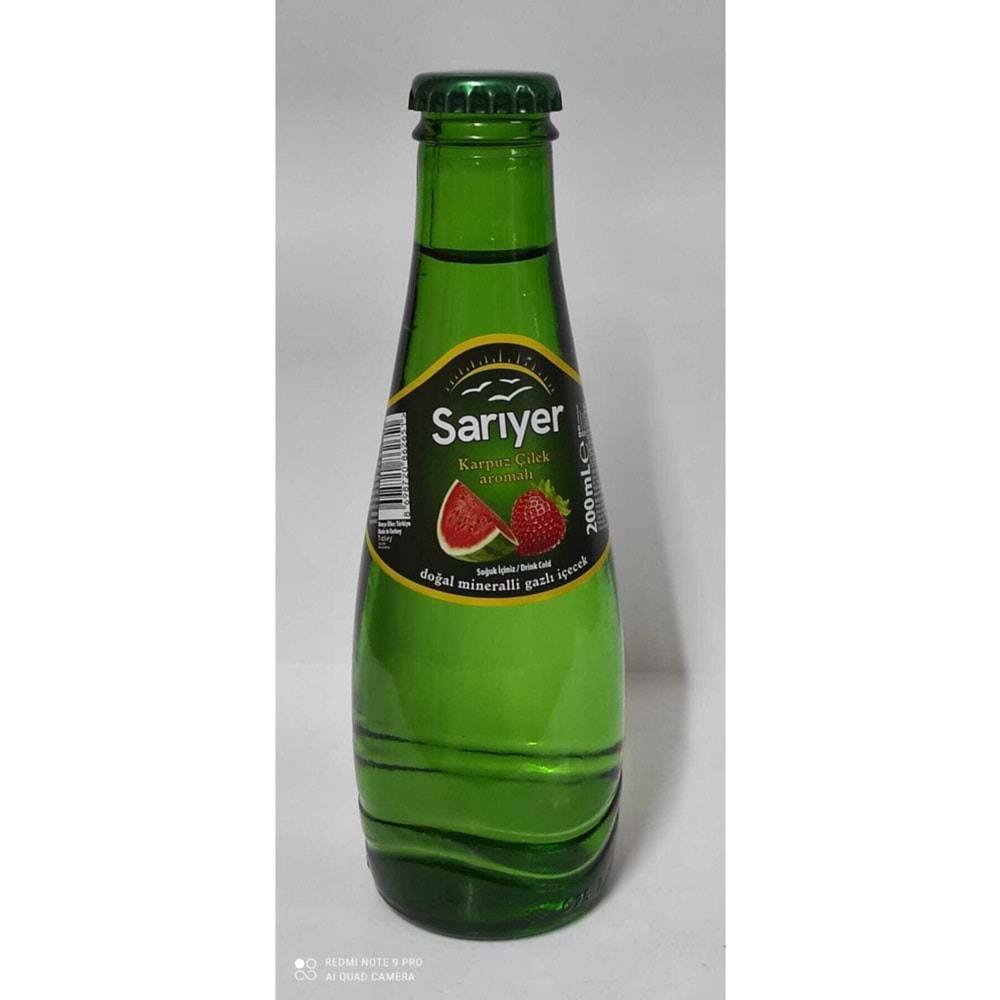 SARIYER MADEN SUYU 200ML KARPUZ-ÇİLEK