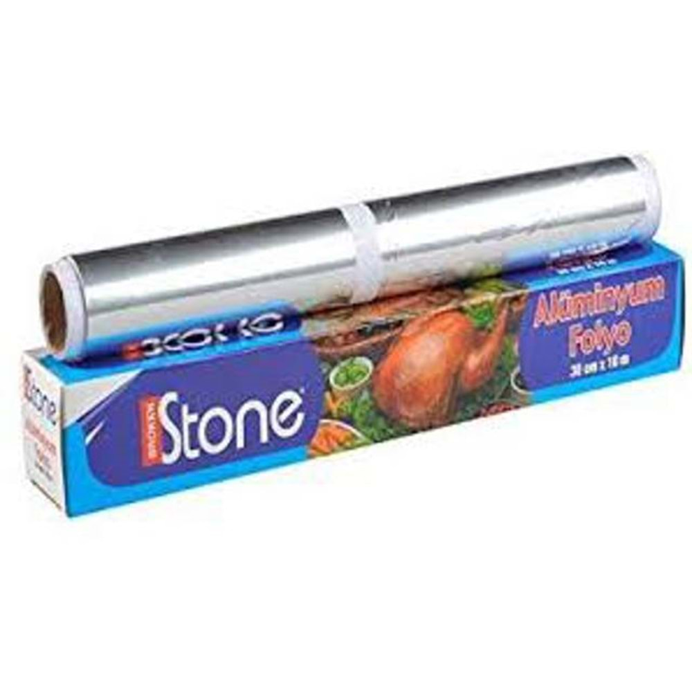 STONE ALÜMİNYUM FOLYO 30*10