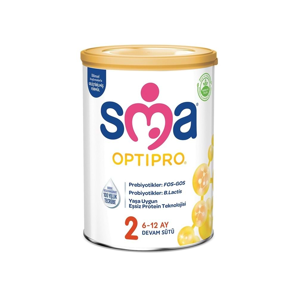 SMA OPTIPRO DEVAM SÜTÜ 6-12 AY 800GR 2NO