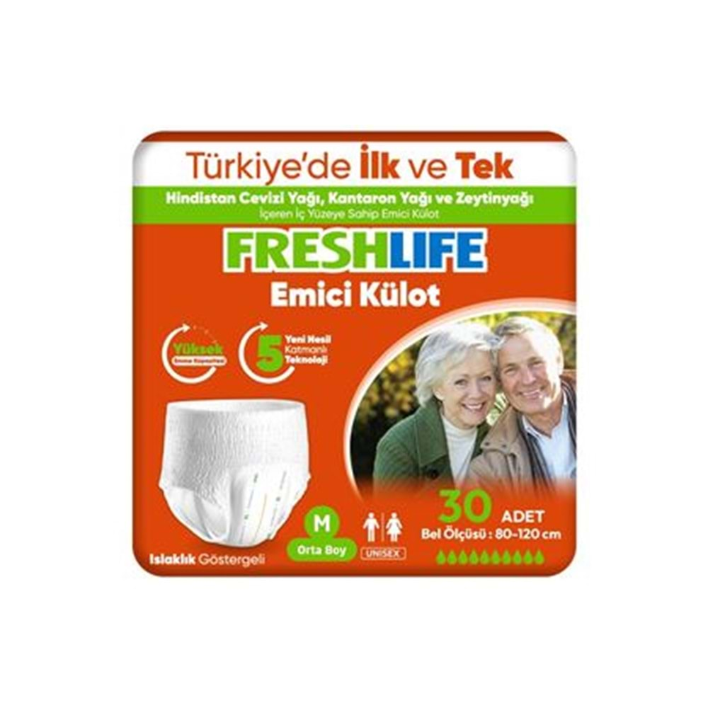 FRESHLIFE HASTA KÜLOT 30LU ORTA M ORTA