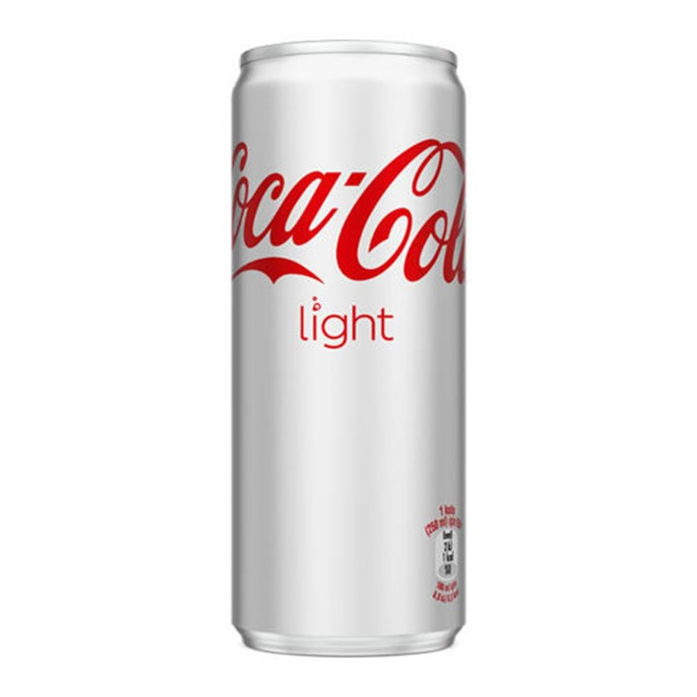 COCA COLA KUTU 250ML LİGHT