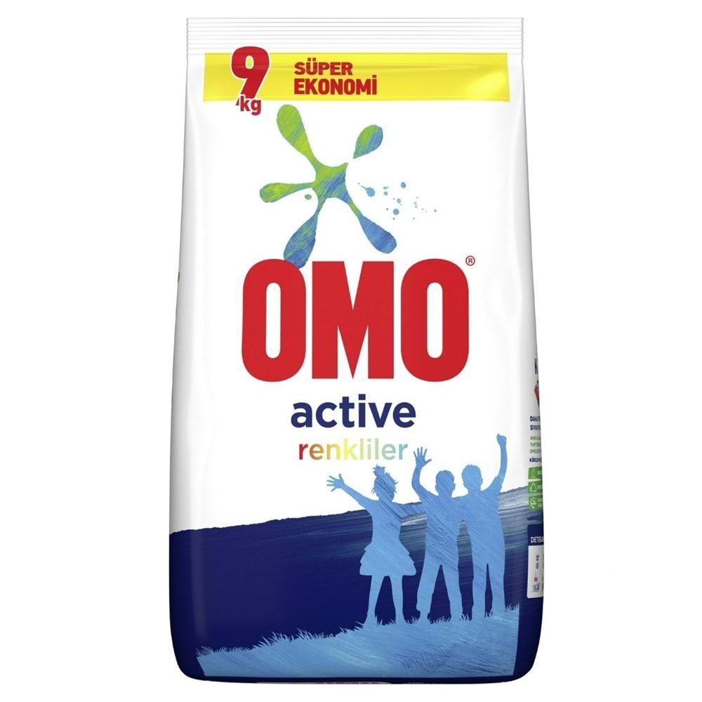 OMOMATİK 9KG ACTİVE RENKLİ