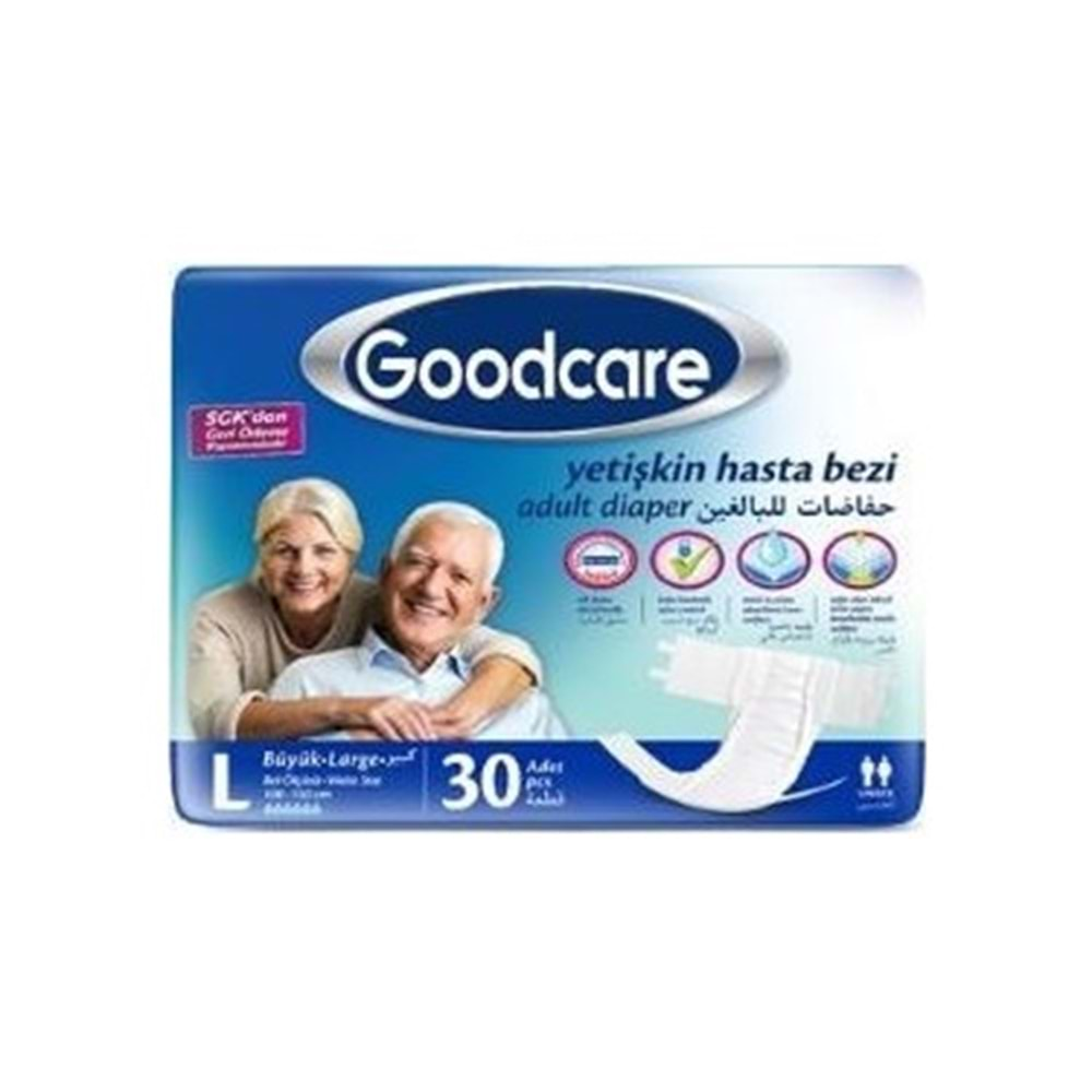 GOODCARE HASTA BEZİ BÜYÜK BOY (L) 30LU