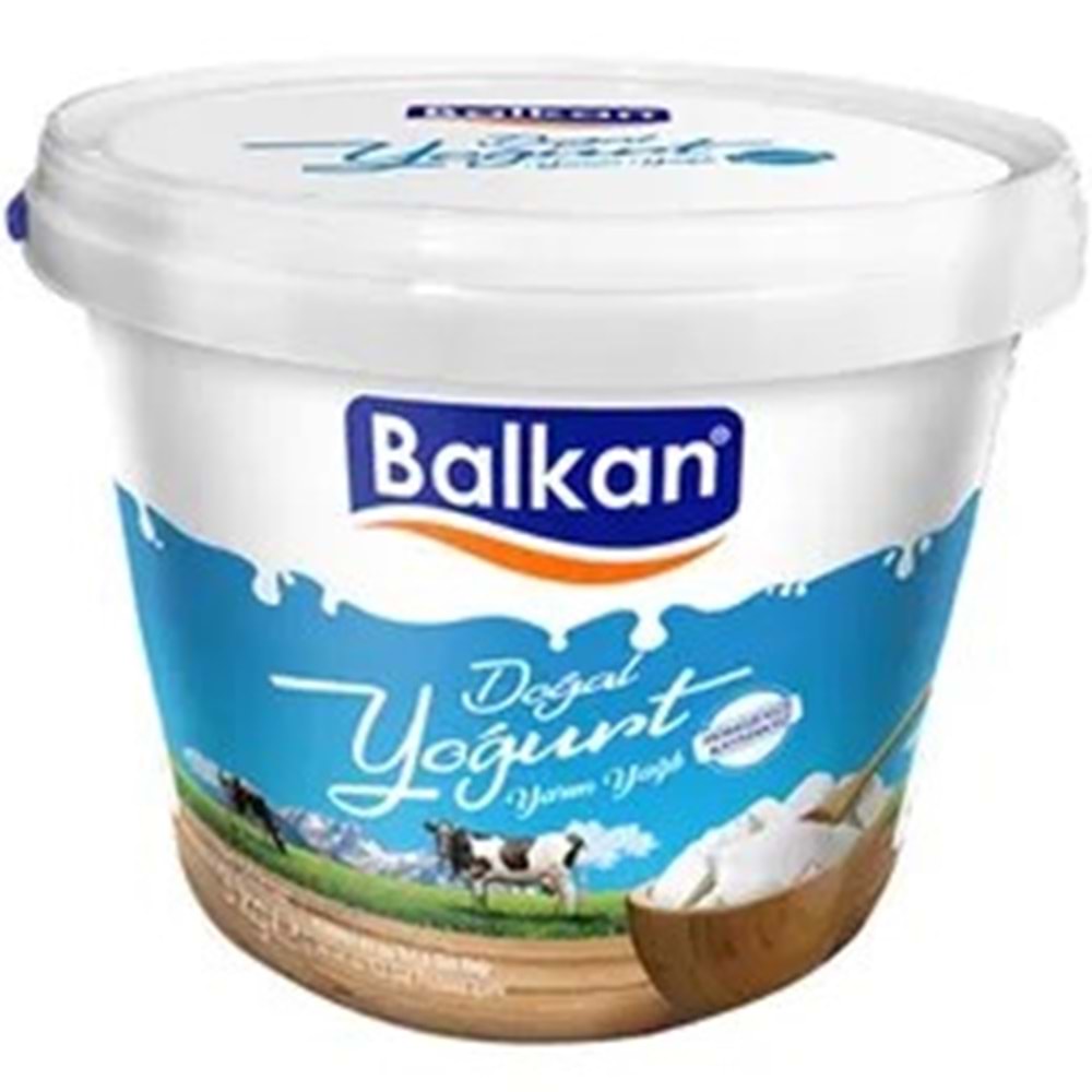 BALKAN YOĞURT YARIM YAĞLI 3KG