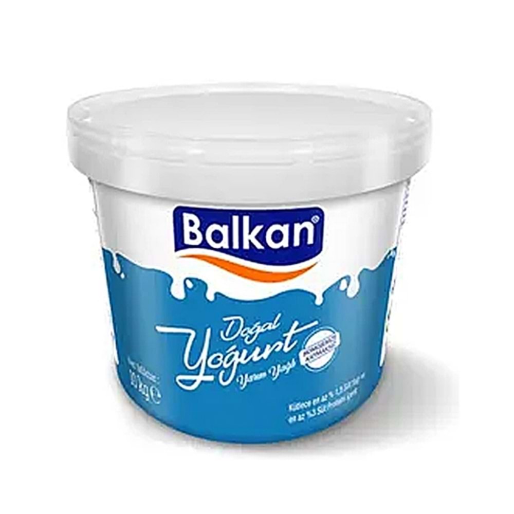 BALKAN YOĞURT YARIM YAĞLI 10KG