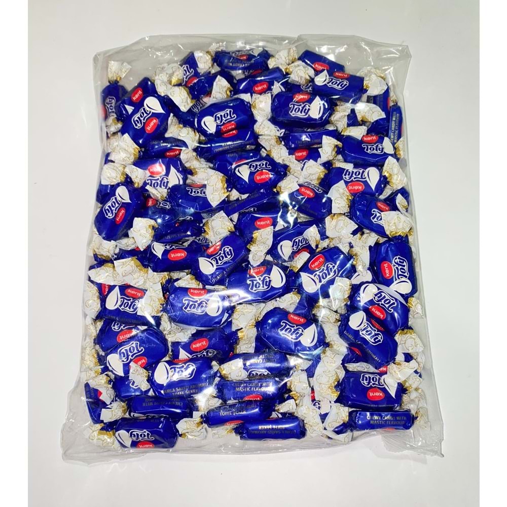 KENT ŞEKER TOFY 1KG DAMLA SAKIZ
