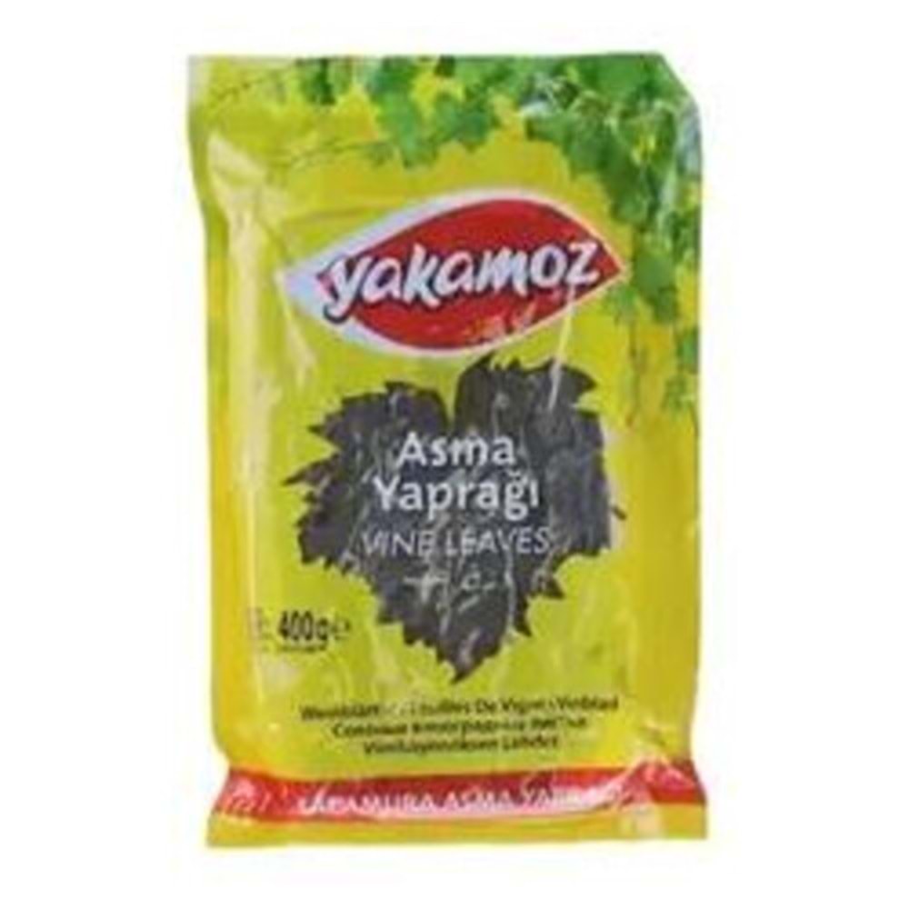 YAKAMOZ ASMA YAPRAĞI 400GR VAKUMLU
