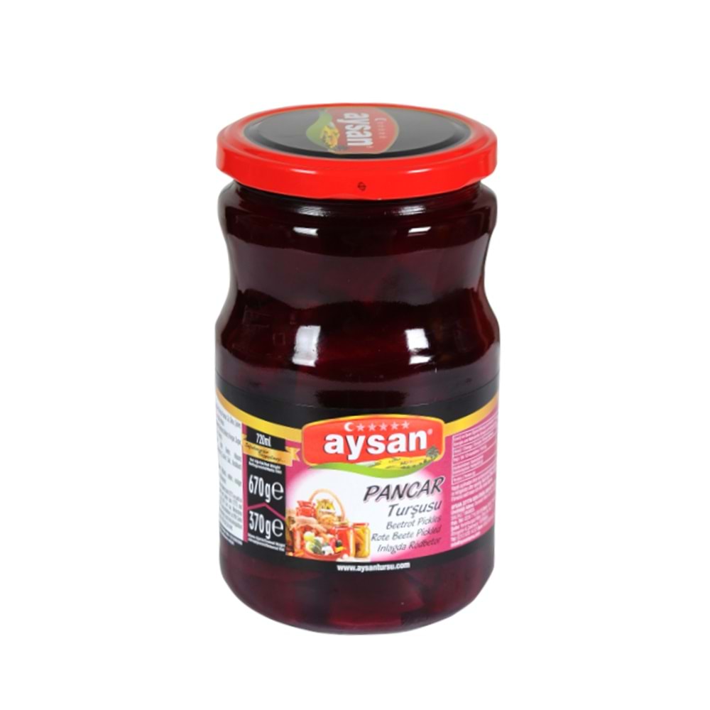 AYSAN PANÇAR TURŞU 720ML CAM