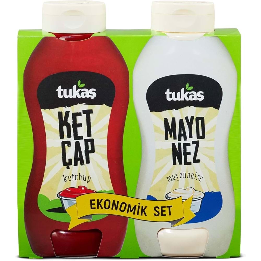 TUKAŞ KETÇAP+MAYONEZ 650+550GR