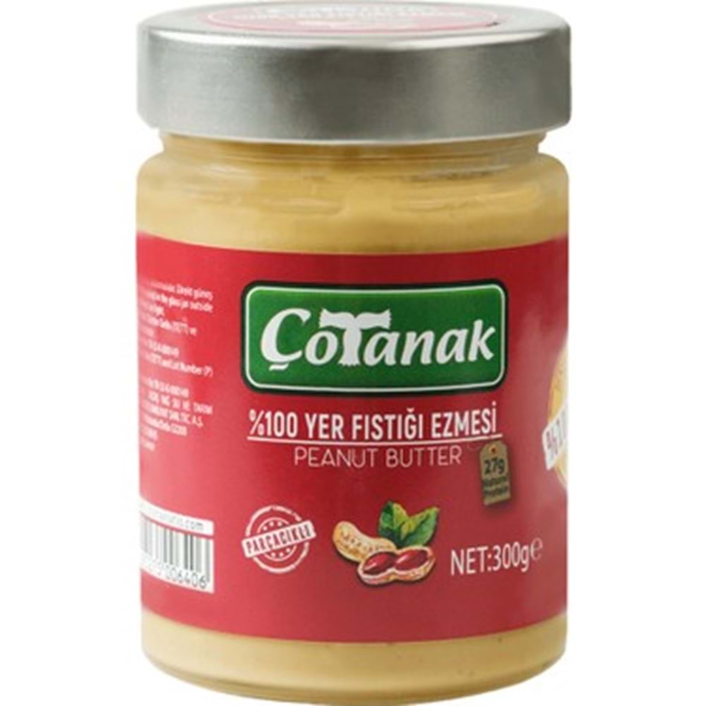 ÇOTANAK YER FISTIĞI EZMESİ 300GR