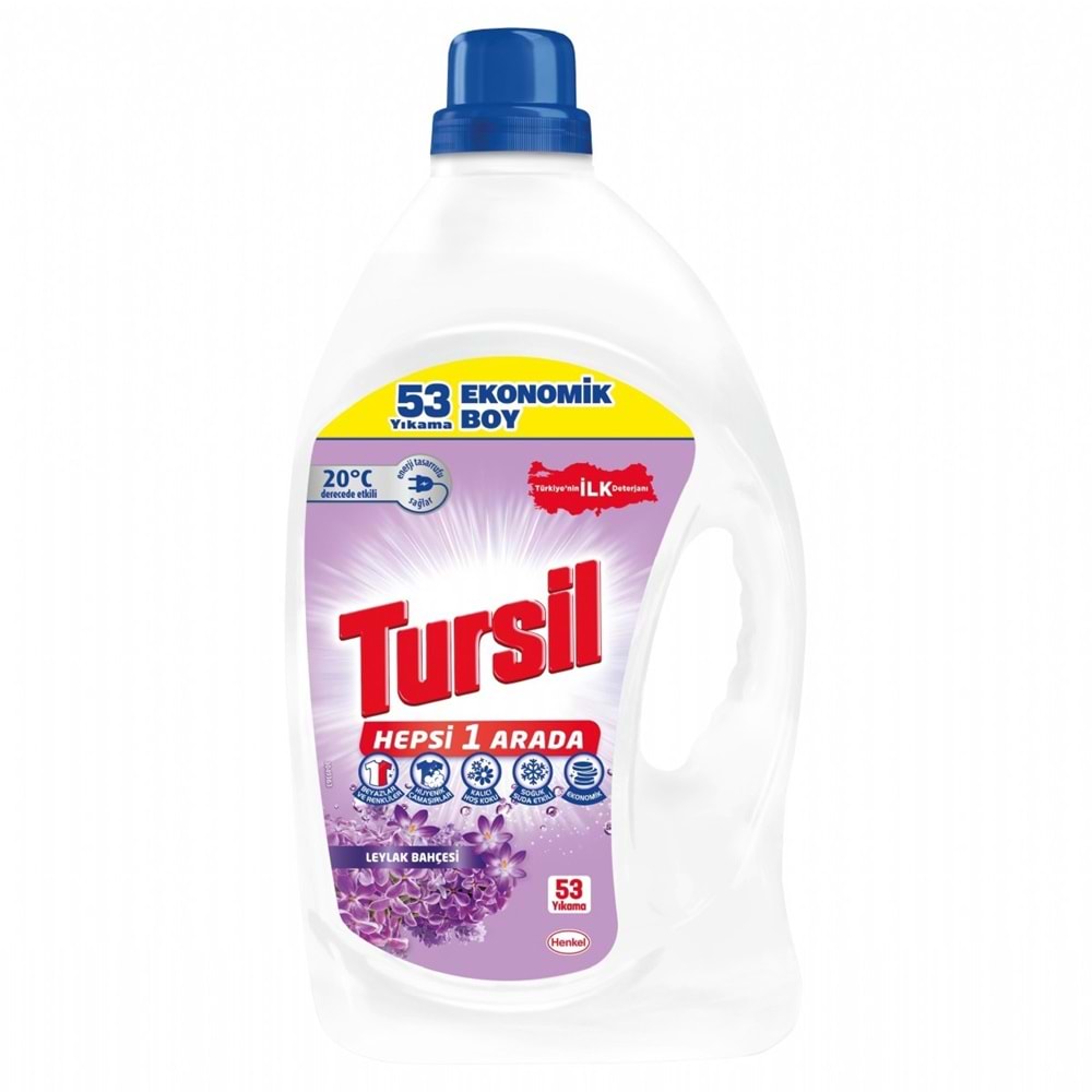 TURSİL JEL 3440ML LEYLAK BAHÇESİ 53 YIKAMA