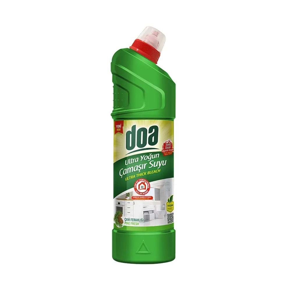 DOA ÇAMAŞIR SUYU ULTRA YOĞUN 750ML ÇAM FERAHLIĞI