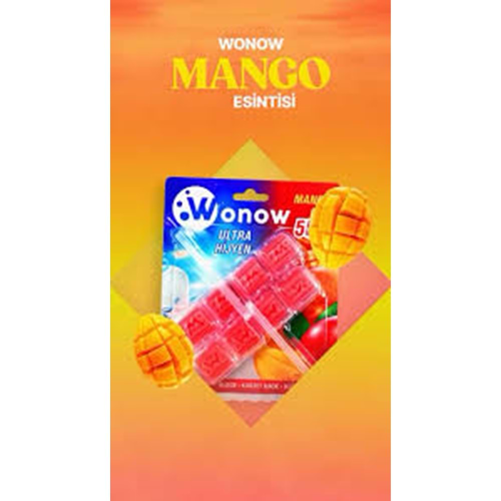 WONOW 2X50GR KLOZET BLOK MANGO