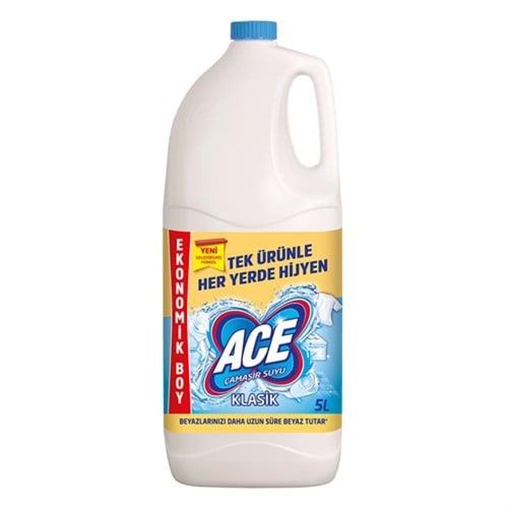 ACE ÇAMAŞIR SUYU 5LT NORMAL