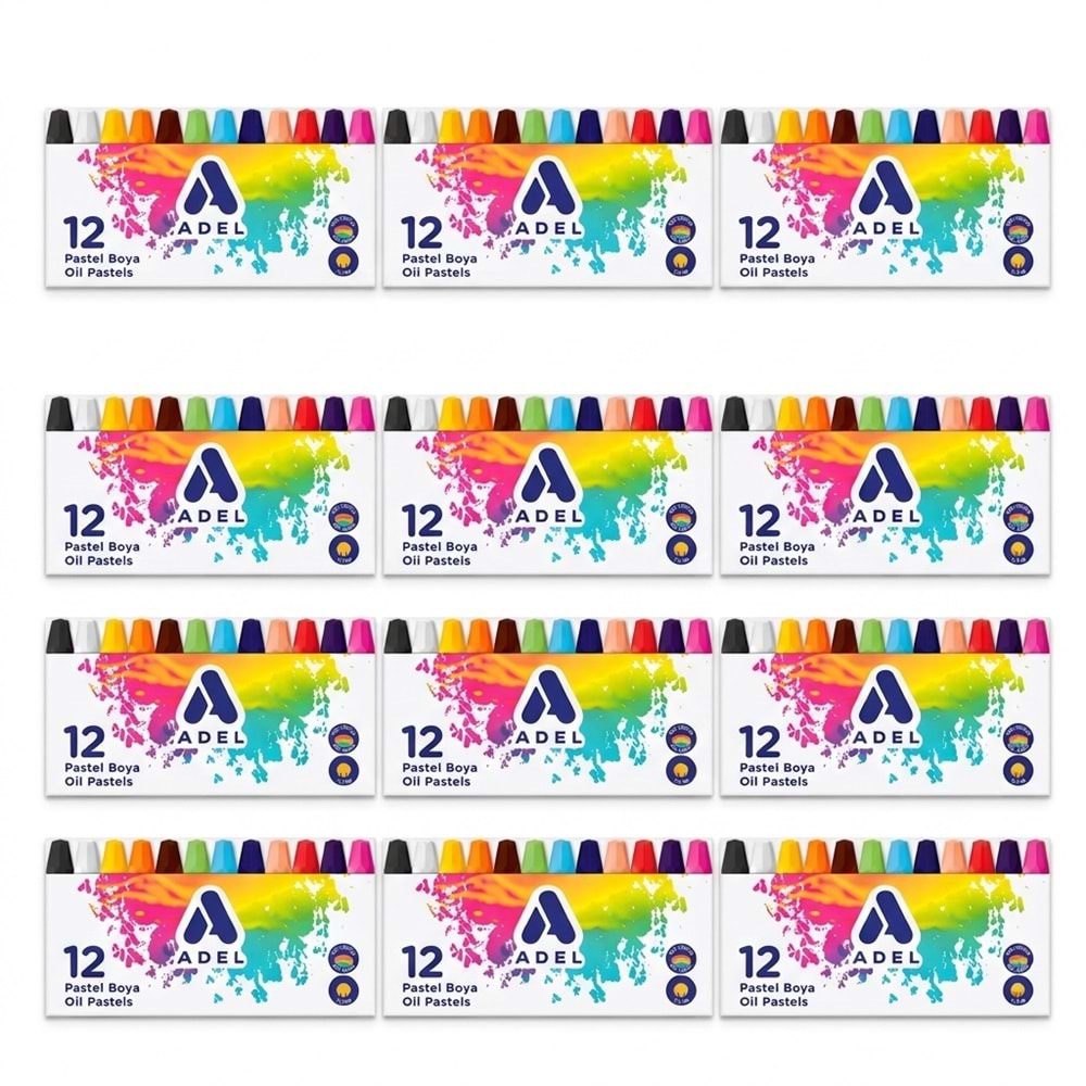 ADEL PASTEL BOYA 12Lİ