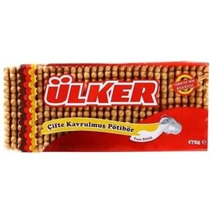 ÜLKER PÖTİBÖR ÇİFTE KAVRULMUŞ 175GR