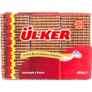 ÜLKER PÖTİBÖR ÇİFTE KAVRULMUŞ 450GR