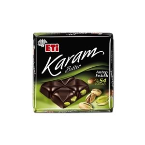 ETİ KARAM %54 BİTTER ANTEP FISTIKLI 60GR