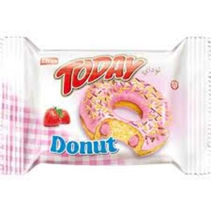 ELVAN TODAY DONUT 35GR ÇİLEKLİ