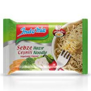 İNDOMİE NOODLE 75GR SEBZELİ