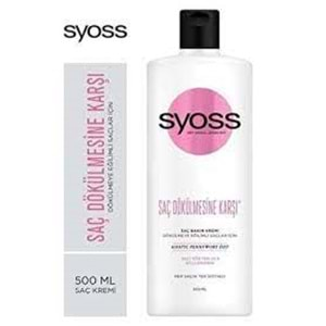 SYOSS SAÇ KREMİ 500ML SAÇ DÖKÜLMESİNE KARŞI