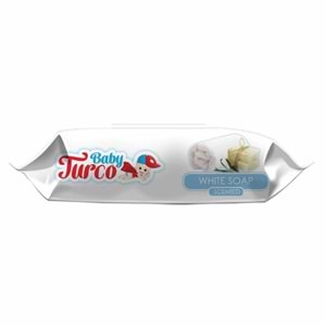 BABY TURCO ISLAK MENDİL 90LI BEYAZ SABUN