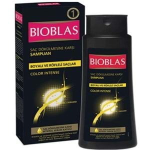 BIOBLAS ŞAMPUAN 360ML BOYALI VE RÖFLELİ SAÇLAR