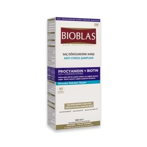 BIOBLAS ŞAMPUAN 360ML ÜZÜM ÇEKİRDEĞİ TÜM SAÇLAR