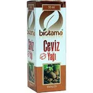 BİOTAMA CEVİZ YAĞI 50ML