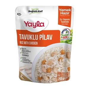 YAYLA TAVUKLU PİRİNÇ PİLAVI 200GR