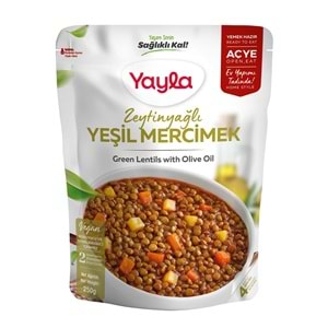 YAYLA ZEYTİNYAĞLI YEŞİL MERCİMEK 250GR